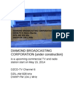 Diamond Broadcasting Corporation (Under Construction)