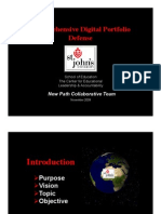 Comprehensive Digital Portfolio Defense: New Path Collaborative Team