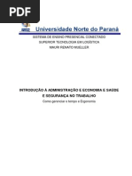 Trabalho Adm e Eco - s. Seg. Trab.