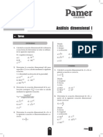 Analisis Dimensional I Tarea 4to Año FISICA PDF