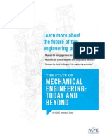 The State of Mechanical Engineering - Today and Beyond