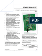 STM32F4 High-performance Discovery Board