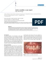 Self Correction of Anterior Crossbite: A Case Report: Chung Wai Mok and Ricky WK Wong