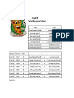 La Jolla Pizza Bowl Schedule U6 2009