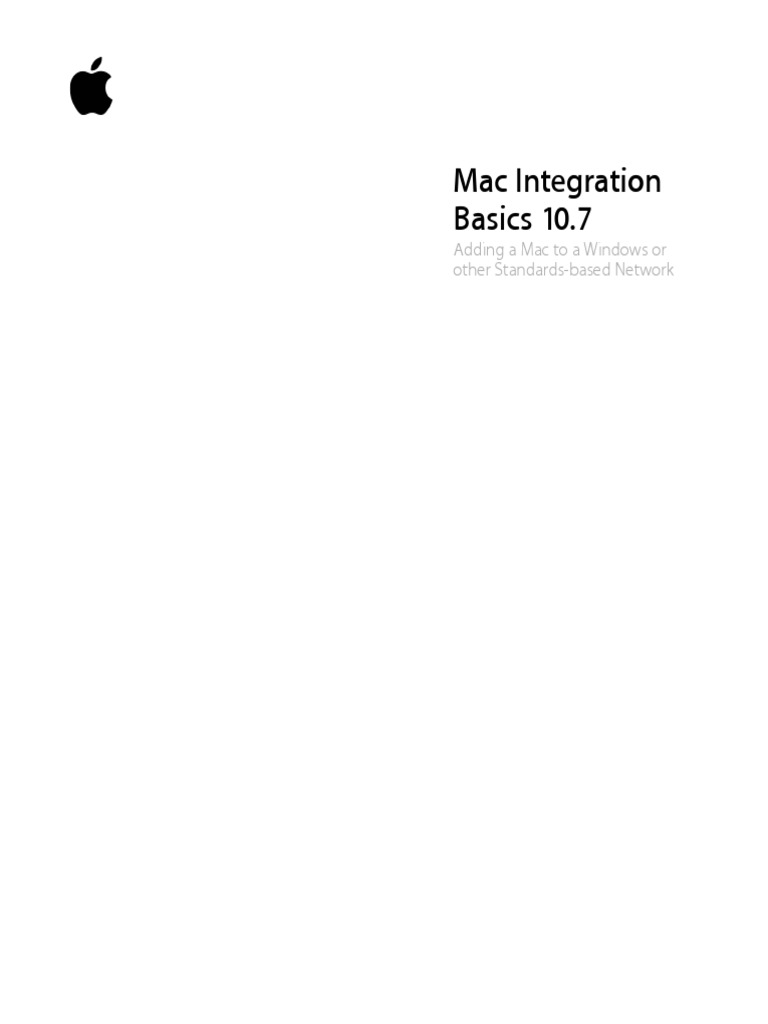 Mac Integration Basics 107 | PDF | Computers