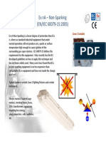 Ex Na - Non Sparking (EN/IEC 60079 15:2005) (/) : Zone 2 Suitable