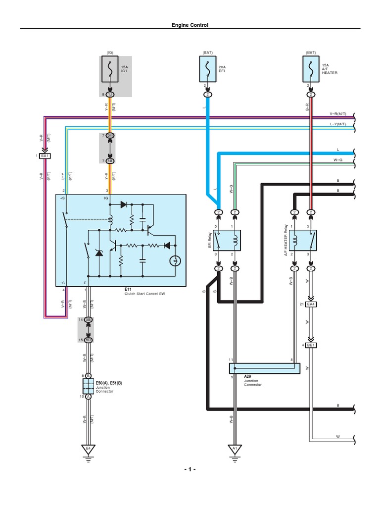 Toyota 1GR-FE Engine Control | Components | Vehicle Parts