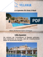 Luxus-Villa in Spanien Für Ihren Urlaub