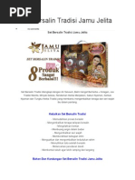 Download Set Bersalin Tradisi Jamu Jelita by Matthew King SN224265953 doc pdf