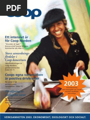 Coop Verksamhetsberattelse 2003