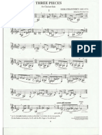 Igor Stravinsky - Tres Piezas para Clarinete Solo