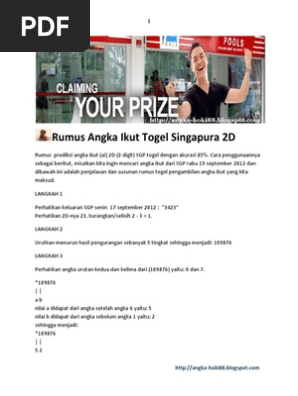 E Book Angka Hoki 2012