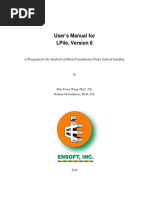 Lpile 6 User Manual, Version 1