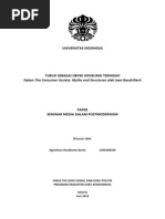 Download Jean Baudrillard - Tubuh Sebagai Obyek Konsumsi Terindah by Agustinus Rusdianto Berto SN224283282 doc pdf