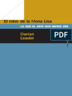 Darian Leader - El Robo de La Mona Lisa. Lo Que El Arte Nos Impide Ver (Fragmento)