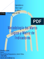 Matriz de Indicadores