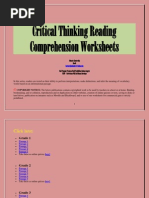 Download Critical Thinking Reading Comprehension Worksheets by Suhanto Kastaredja SN224291310 doc pdf