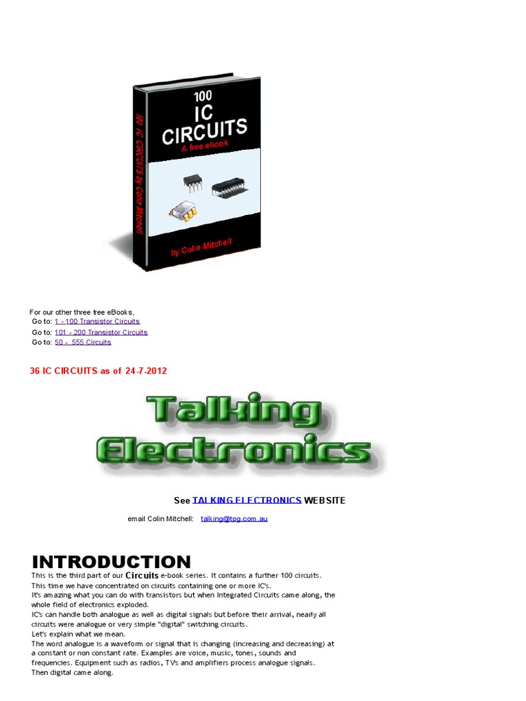 1-100 IC Circuits | PDF