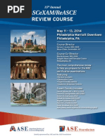 ACeXam ReviewCourse2014 PrelimProgram Web2