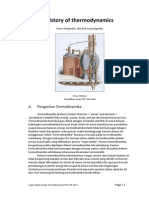 Sejarah Termodinamika