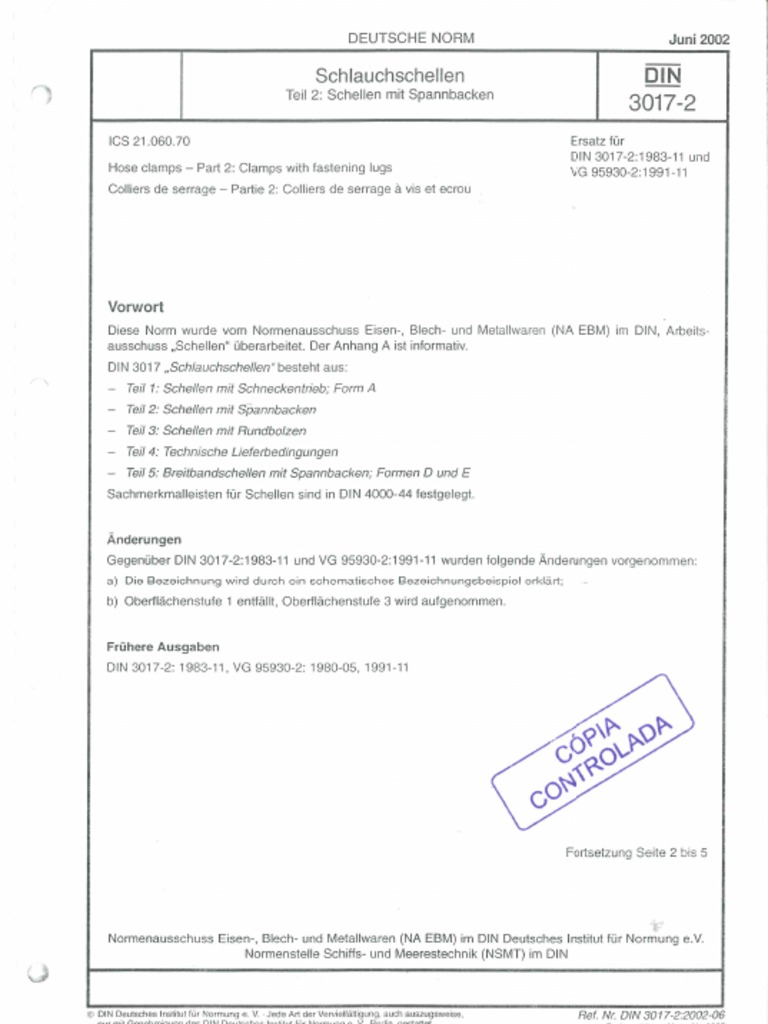 Din 3017-2 PDF | PDF