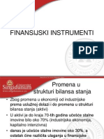 FINANSIJSKI INSTRUMENTI