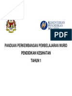 PPPM Pendidikan Kesihatan Tahun1