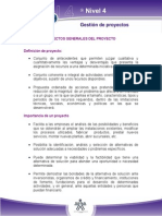 l1 Aspectos Generales Del Proyectos PDF