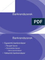 Bankrendszerek