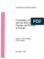Committee of Inquiry Into the Rise of Fascism and Racism in Europe (European Parliament, Dec 1985)
