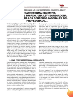 10 Razones para Rechazar La Contrarreforma Educativa