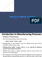 UNIT I Theory of Metal Cutting