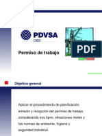 Permiso de Trabajo Pdvsa