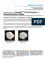 Bulletin 32 - Application of Carbopol 71G NF Polymer in Controlled Release Tablets