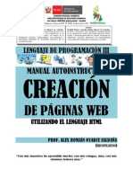 Manual Básico de Creación de Páginas Web PDF