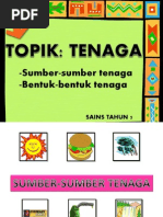 Tenaga Tahun 5 Sumber Bentuk