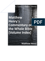 Matthew Henrys Bible Commentary