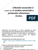 Curs 3. Atributele Senzoriale-Aroma