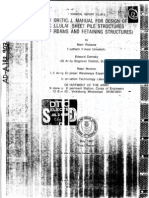 Theoretical Manual for Design of Cellular Sheet Pile Structures ITL-87-5