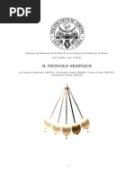 Relazione Pendolo Semplice Politecnico di Torino