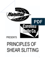 Principles of Shear Slitting