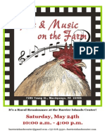 Download Art  Music on the Farm Program - 2014 by Barrier Islands Center SN224382602 doc pdf