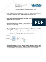 Exercicios de Circuitos Logicos - DAC