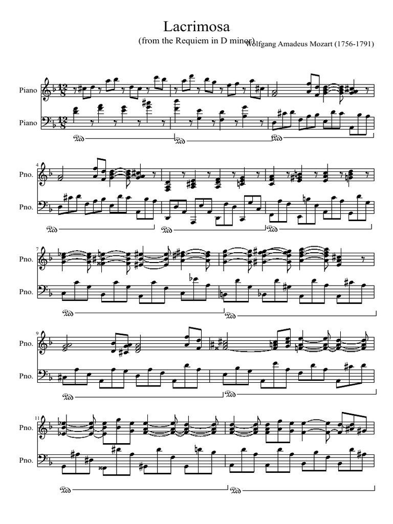 W.A. Mozart - Lacrimosa