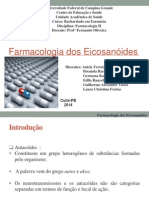 Apresentação farmacologia Eicosanóides