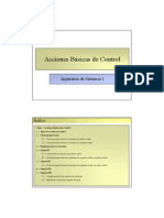 Tema 06 - Acciones Básicas de Control