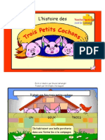 Three Little Pigs A4 French