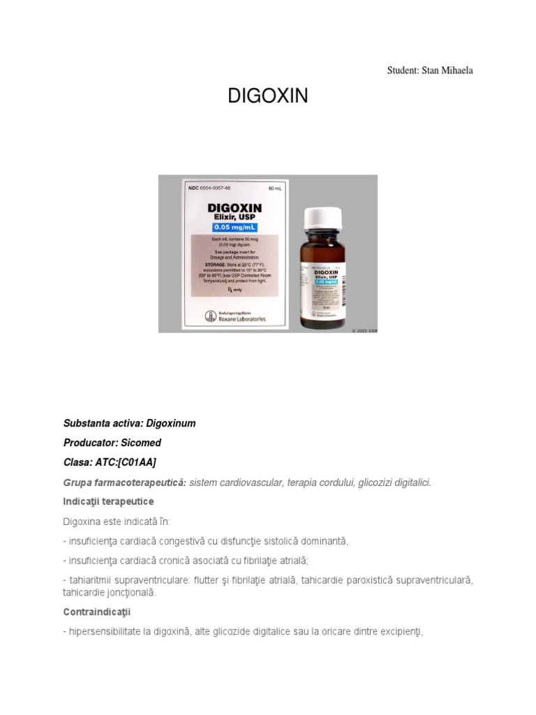 DIGOXIN | PDF