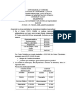 Taller Margen de Contribucion