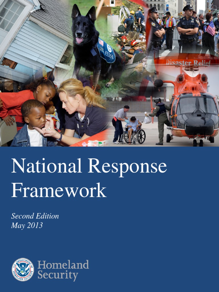 National response framework pdf national response framework